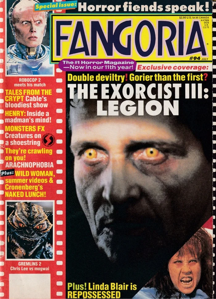 Fangoria #94 Exorcist III