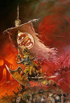 Chris Achilleos Trading Cards Series 1 (1992)   #2 - The Orc's War Banner