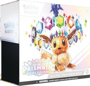Pokemon Trading Card Game: Prismatic Evolutions Elite Trainer Box Sealed