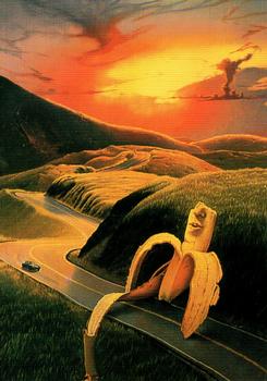 Beyond Bizarre : Jim Warren 1993 Trading Card Set  #80 - Road Weary