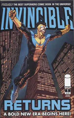 Invincible Returns #1 2nd Printing 1st Grand Regent Thragg