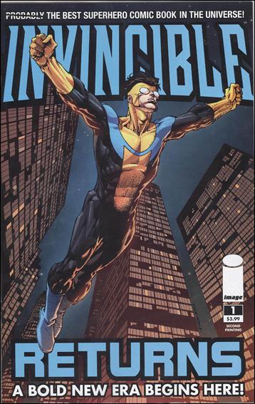 Invincible Returns #1 2nd Printing 1st Grand Regent Thragg