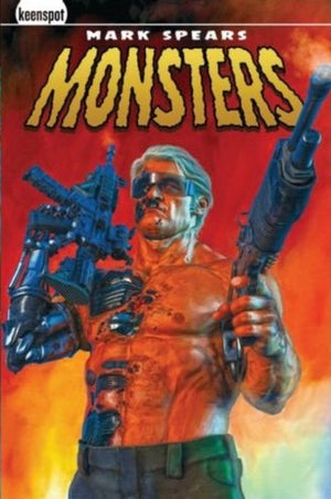 Mark Spears Monsters #8 Mark Spears A39 FOIL Cyborg / Terminator Cover