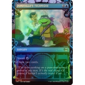 Magic The Gathering: Teenage Mutant Ninja Turtles : Donatello's Technique (Foil Showcase)