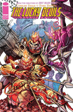 Lucky Devils #6 Cover C Ryan Browne Youngblood Team-Up Variant