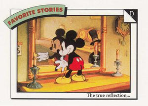Disney Collector Cards (1991 Impel) #31 - D: The true reflection...