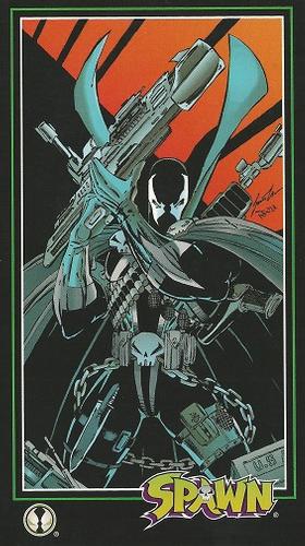 Spawn : 1995 Wildstorm Widevision Trading Cards :  #36 - Well-Armed