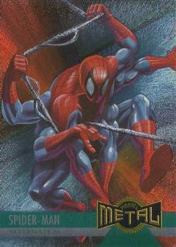 Marvel Metal 1995 Trading Cards : -Alternate M- Spider-Man #134