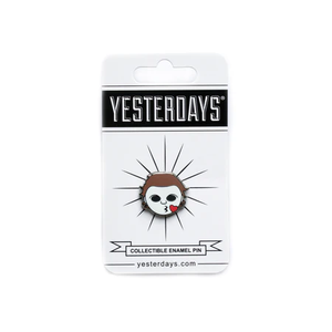 Enamel Pin: Horror Emoji - Michael (YESTERDAYS)