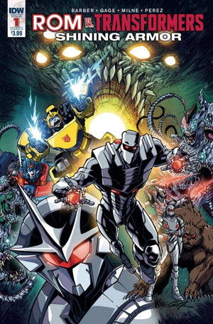 ROM vs. Transformers Shining Armor (2017 IDW) #1