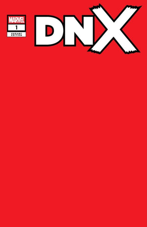 DNX #1 RED BLANK COVER VARIANT (Blind Bag Exclusive)