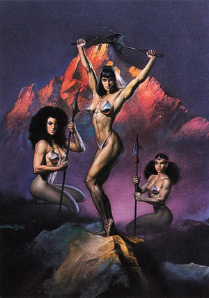 Boris Vallejo Trading Card Series 2 (1992)  #8 - The Lasas