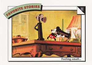 Disney Collector Cards (1991 Impel)  #29 - H: Feeling small...