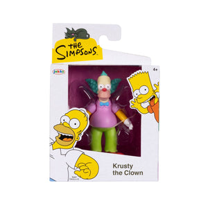 Krusty The Clown : Simpsons Jakks 2.5" Figure MIB