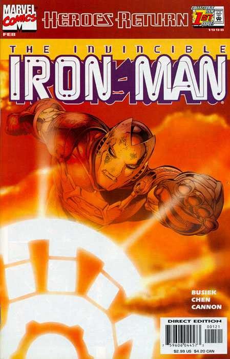 Iron Man #1 Sunburst Variant (1998 3rd Series)