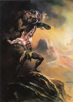 Boris Vallejo Trading Card Series 2 (1992)  #19 - Hercules