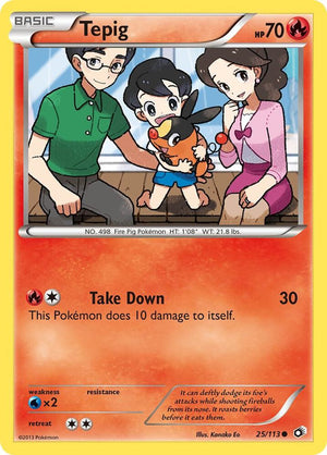 Pokemon: Legendary Treasures  - Tepig