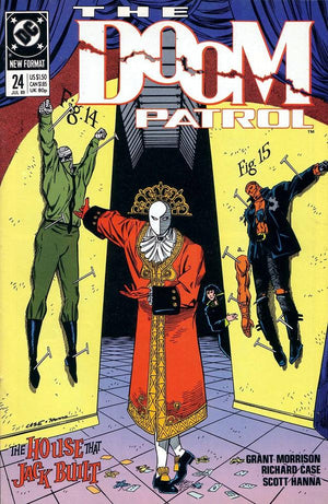 Doom Patrol #24  (1987 2nd Series) First Appearance of Lloyd Jefferson from Earth-0. Death of Red Jack from Earth-0.