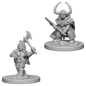 DnD Nolzur's Marvelous Unpainted Minis: Female Dwarf Barbarian