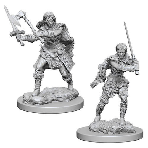 DnD Nolzur's Marvelous Unpainted Minis: Female Human Barbarian