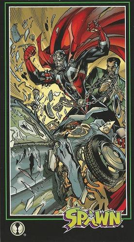 Spawn : 1995 Wildstorm Widevision Trading Cards :  #142 - Spawntaneous Impact