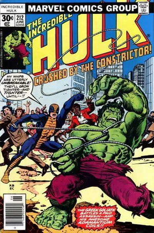 Incredible Hulk #212 First Appearance Of Constrictor