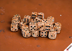 Dice Set: Chessex SPECKLED RUST 12MM D6 DIE SET (x36 Dice)(CHX 25933)