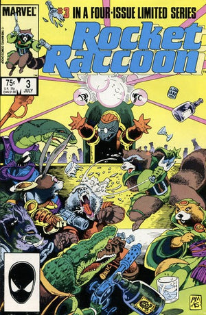 Rocket Raccoon #3 (1985 1st Solo Series)