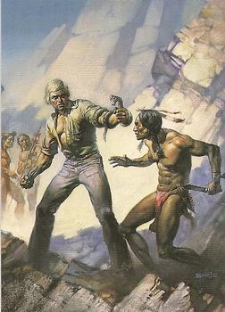 Boris Vallejo Trading Card Series 1 (1991) #74 - Apache Wells