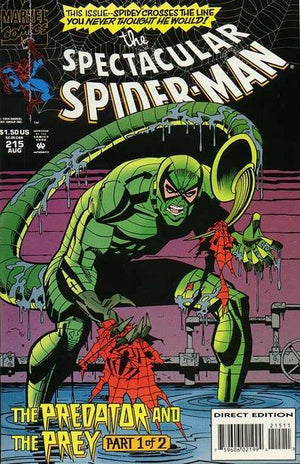 Peter Parker The Spectacular Spider-Man #215