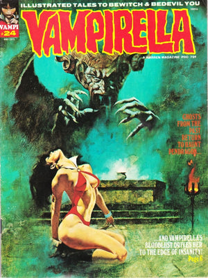 Vampirella #24 (Original 1969 Series, Magazine Size)