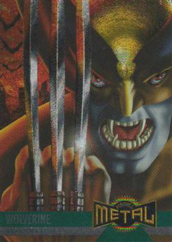 Marvel Metal 1995 Trading Cards : -Alternate M- Wolverine #137