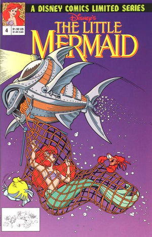 Disney's The Little Mermaid #4 Movie Variant (1992 Mini-Series)