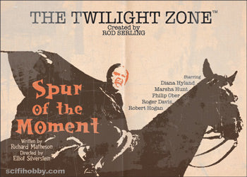Twilight Zone Archives Trading Cards : Spur Of The Moment J148