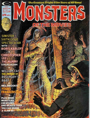 Monsters of the Movies #6 (1974 Curtis / Marvel)
