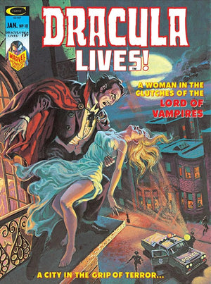 Dracula Lives #10 (1973 Curtis / Marvel Magazine Sized)