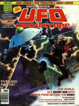 Marvel Preview #13 (1975 Magazine) UFO Connection!