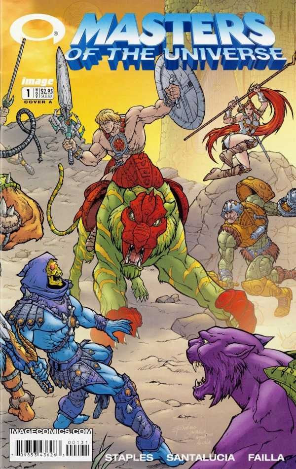 Masters of the Universe #1 (Image Comics 2002 Series) 5 Page Invincible Preview