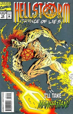 Hellstorm: Prince of Lies #14 (1993 Damien Hellstrom Series)