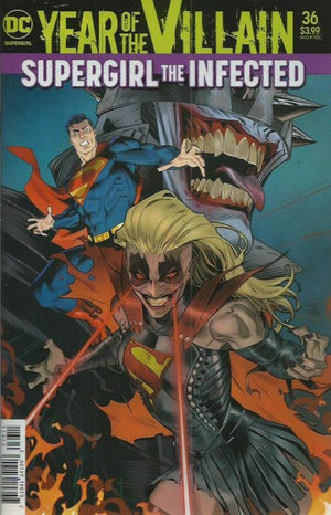 Supergirl #36 (2016 Rebirth Series) Acetate Cover (Batman Who Laughs Crossover)