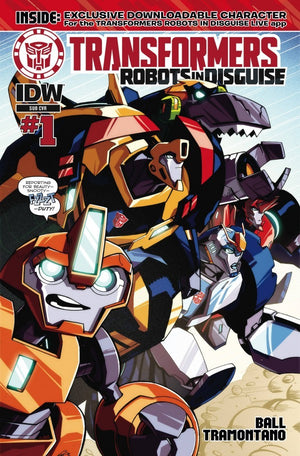 Transformers: Robots in Disguise Animated (2015) #1 Subscription Cover