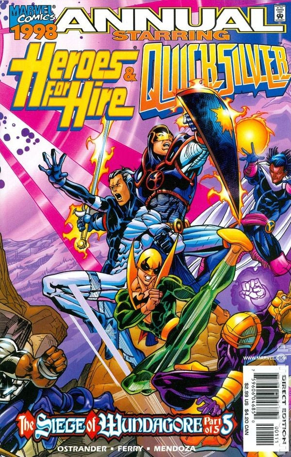 Heroes For Hire 1998 Annual
