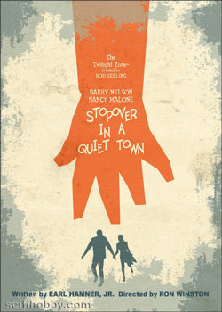 Twilight Zone Archives Trading Cards : Stopover in a Quiet Town J153