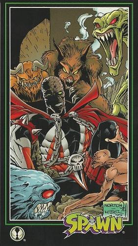 Spawn : 1995 Wildstorm Widevision Trading Cards :  #99 - The Darkland's Army