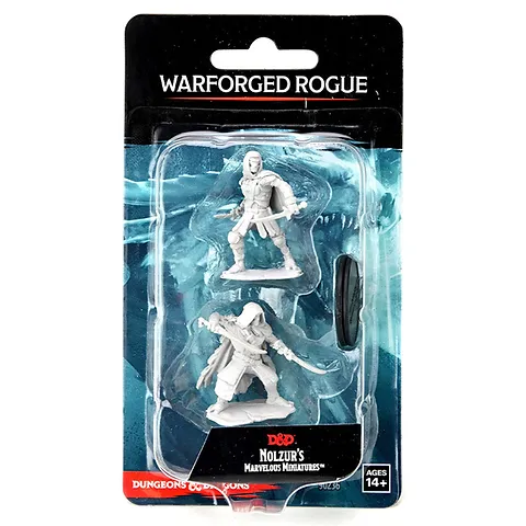 D&D: Nolzur's Marvelous Minis: Warforged Rogue Wave 14 (Unpainted)