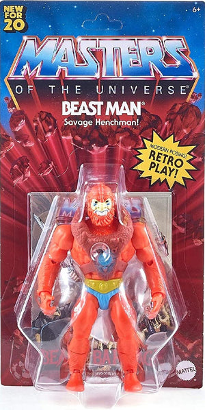 Masters of the Universe Origins Beast Man (2020)  Action Figure MOC