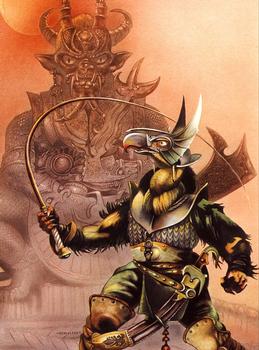 Chris Achilleos Trading Cards Series 1 (1992)  #18 - Vultureman