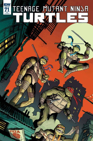 Teenage Mutant Ninja Turtles #71 RI cover Dylan Burnett