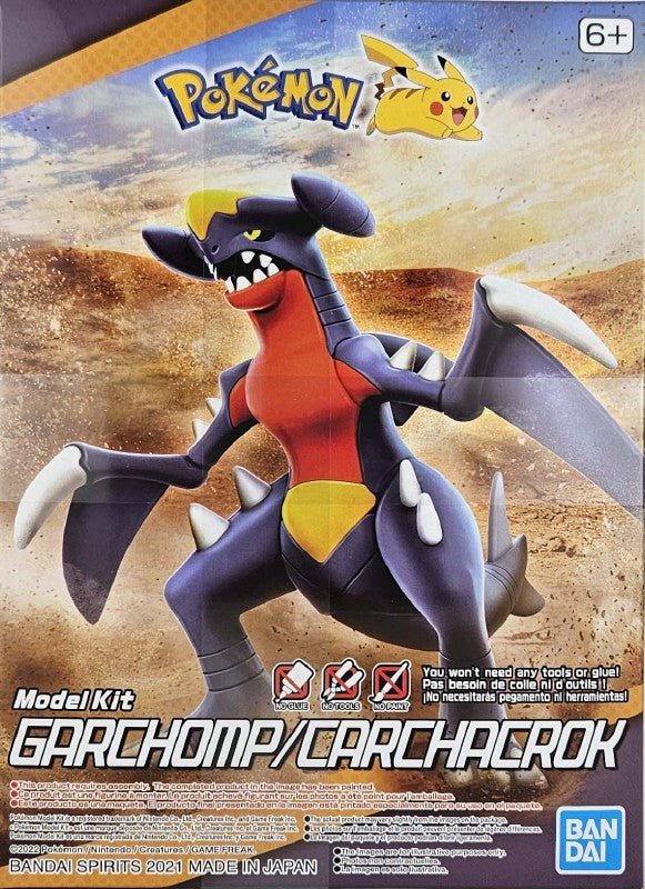 Pokémon - Garchomp, Bandai Spirits Pokémon Model Kit