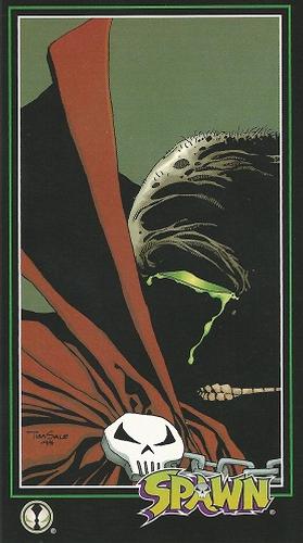Spawn : 1995 Wildstorm Widevision Trading Cards : #5 - The Face of a Hero?